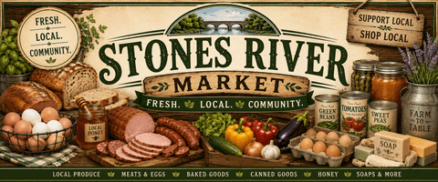 Stones River Market banner