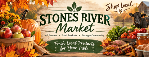 Stones River Market banner